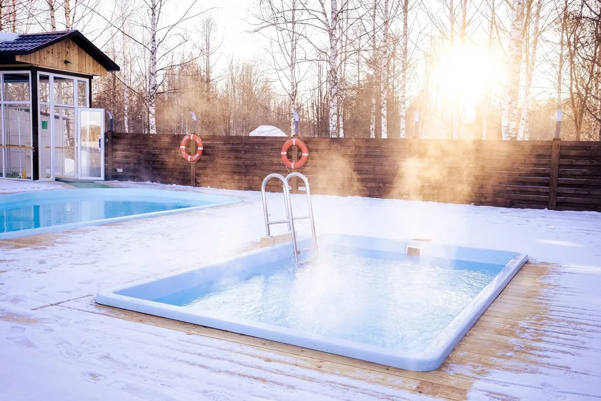 Композитный бассейн Laguna 4 — установка в Ишиме