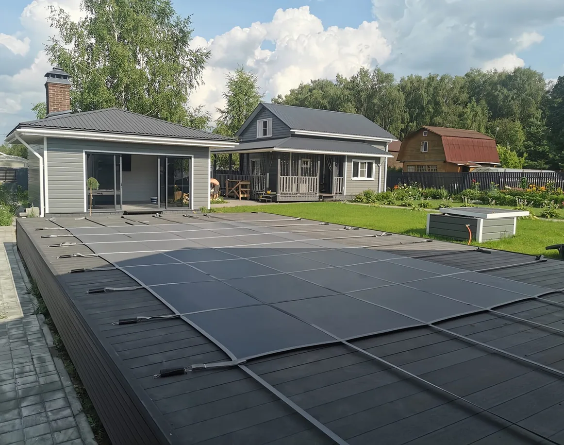 Покрывало для бассейна Laguna Cover Mesh в Ишиме