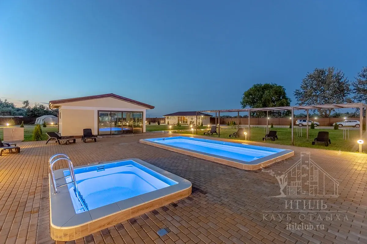 Композитная купель Laguna 3 — установка в Ишиме